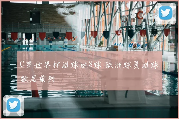 C罗世界杯进球达8球 欧洲球员进球数居前列
